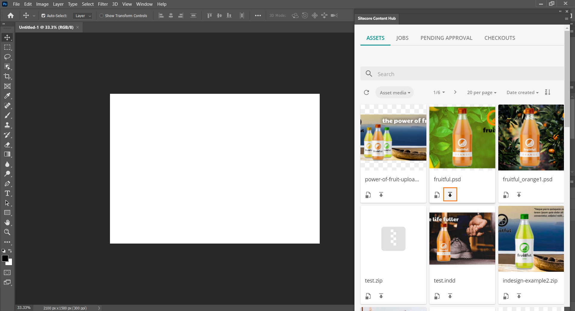 photoshop sitecore modal asset with check out highlighted: photoshop_sitecore_modal_asset_check_out.png