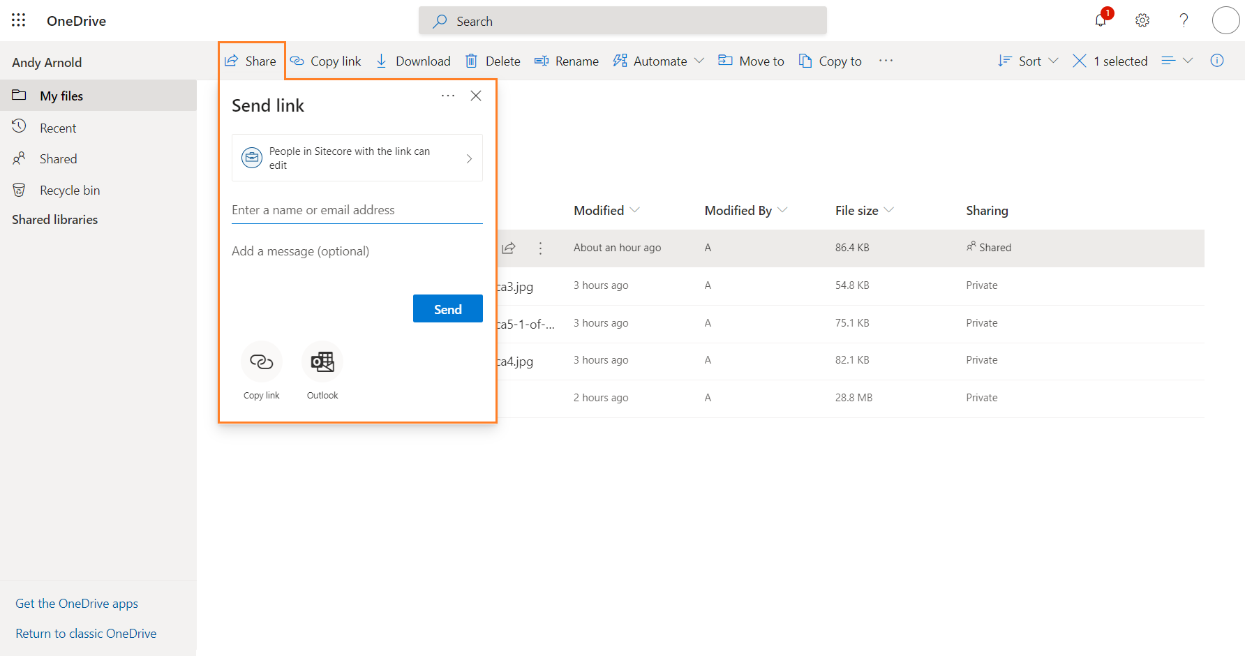 OneDrive overview | Sitecore Documentation