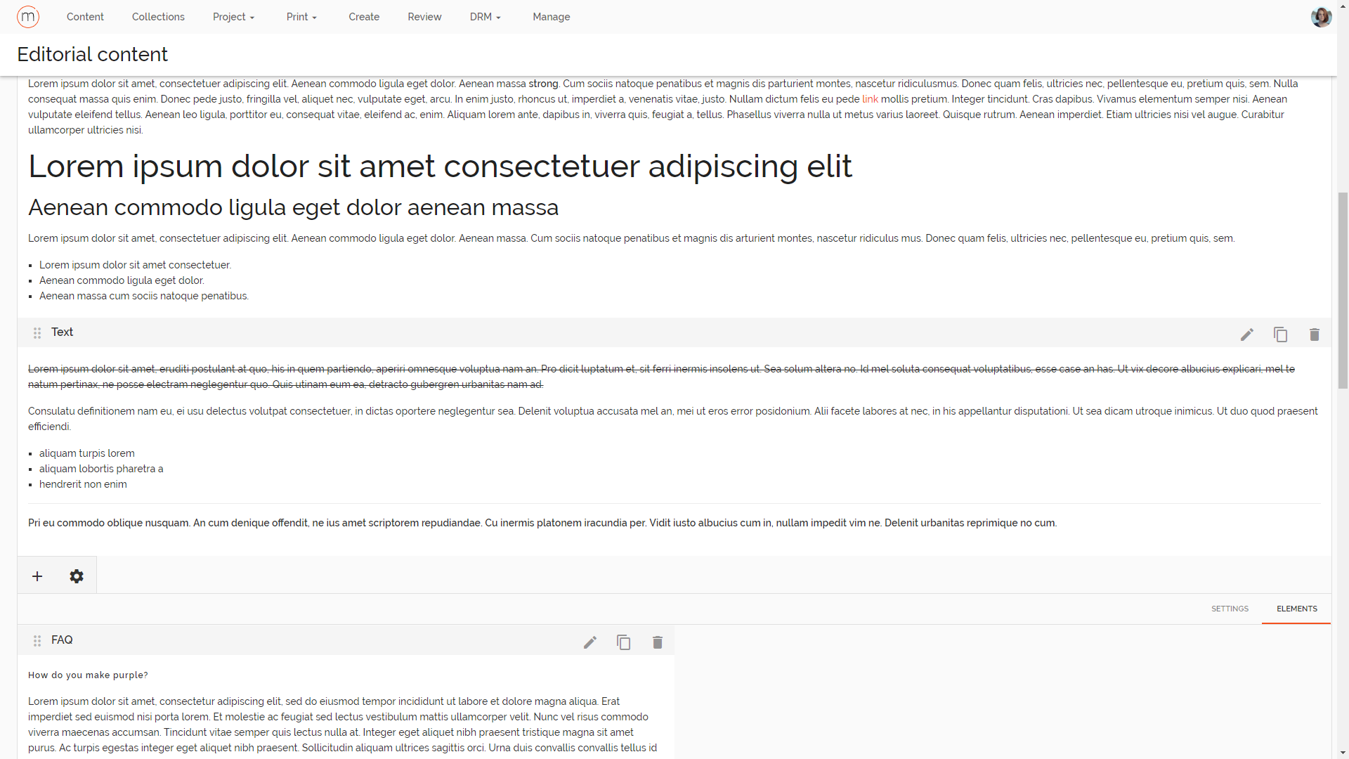 Text | Sitecore Documentation