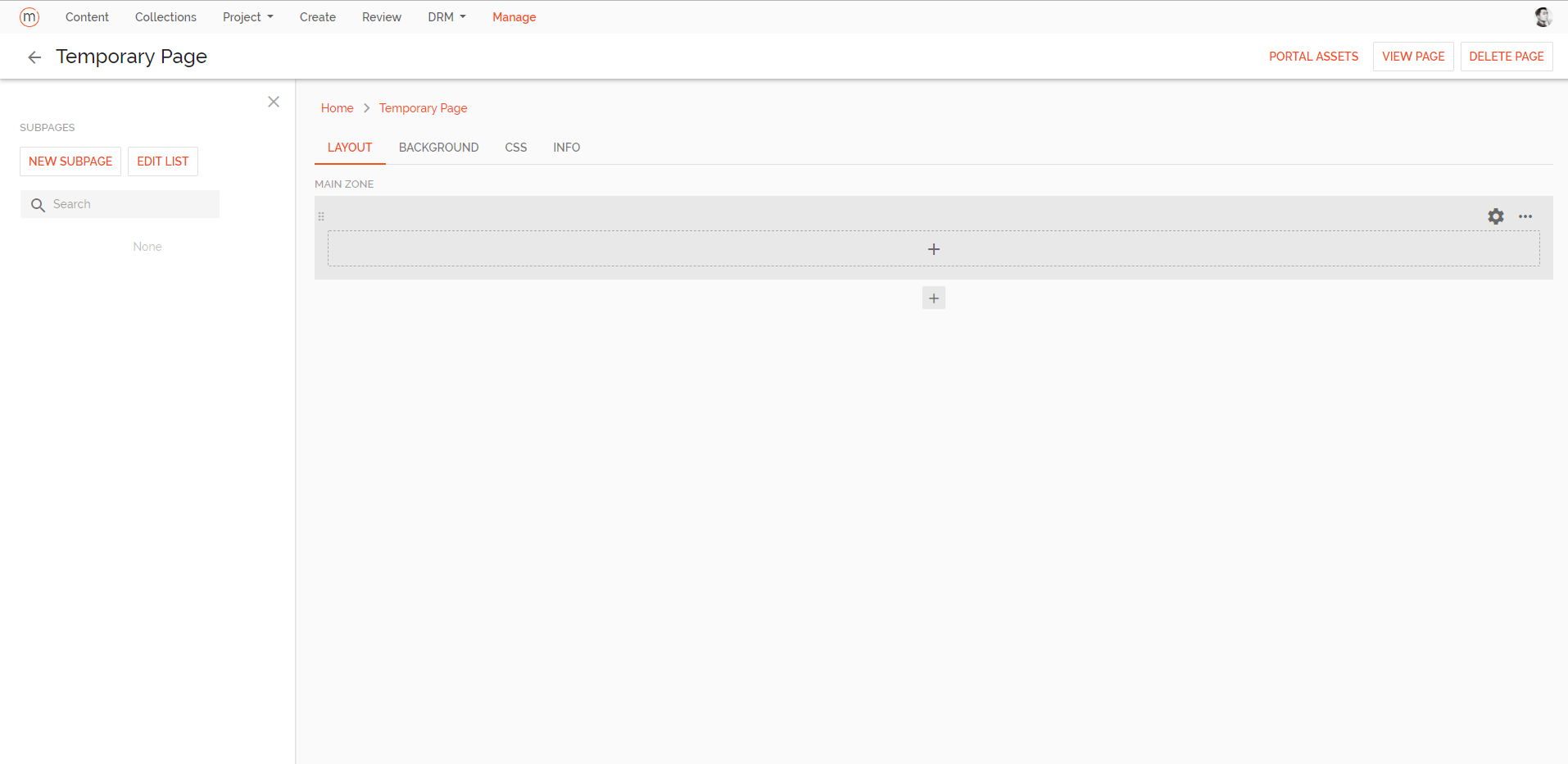 Page configuration | Sitecore Documentation