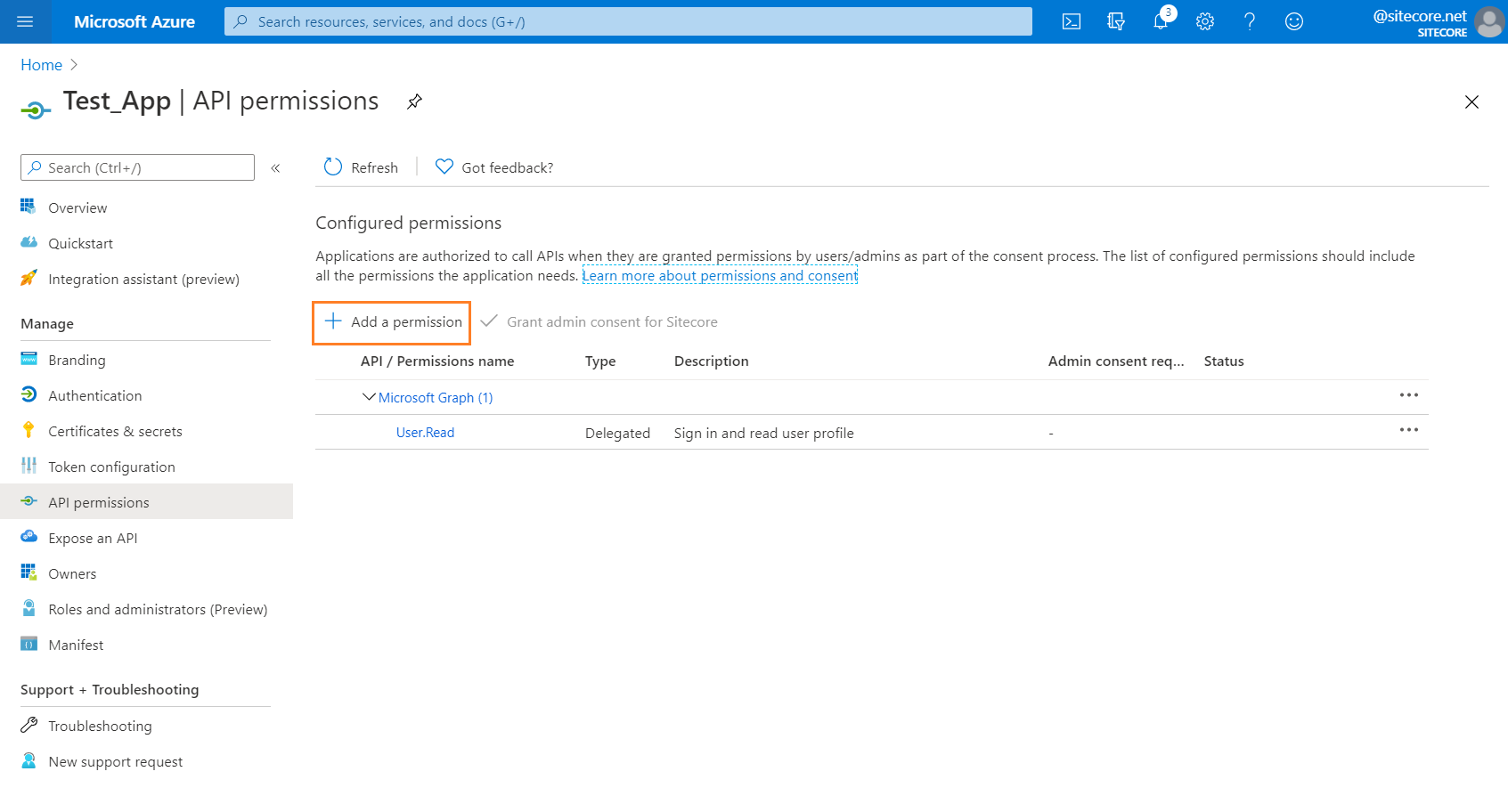 OneDrive setup | Sitecore Documentation